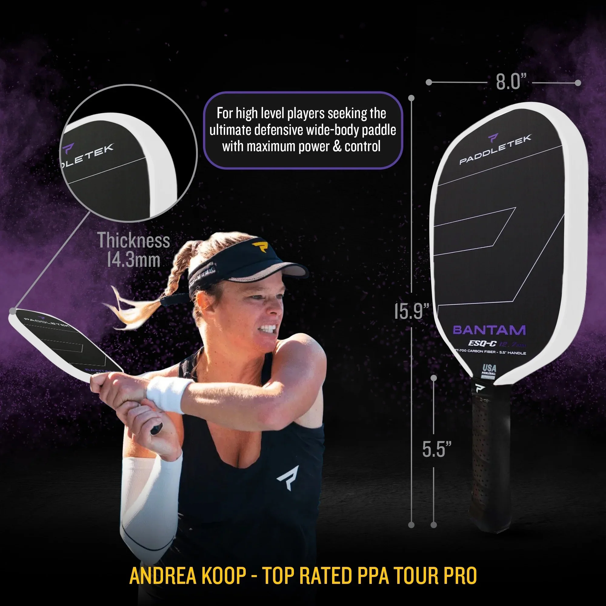 PADDLETEK BANTAM ESQ-C 12.7 - Image 5