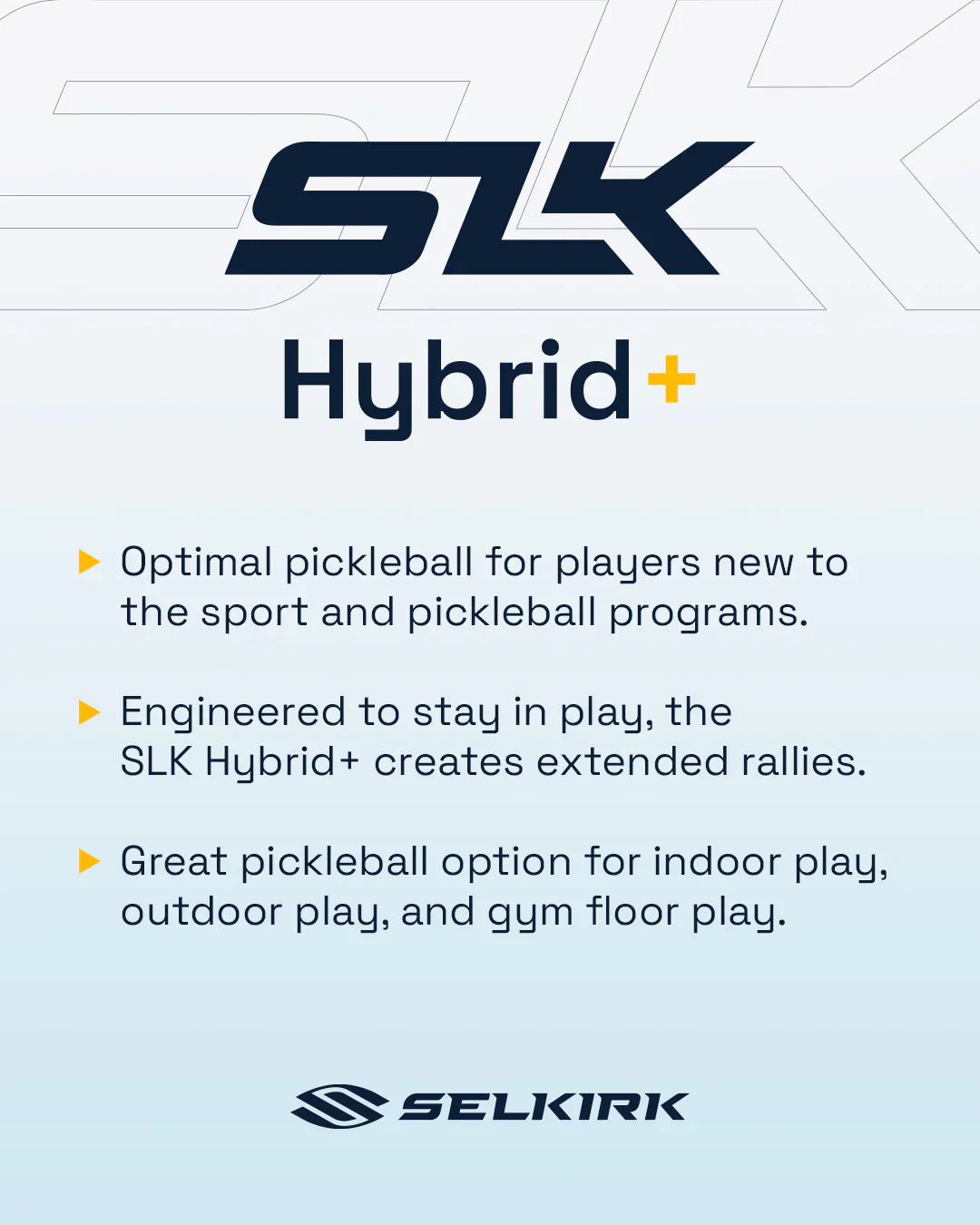 SLK Hybrid+ Pickleball (indoor + outdoor) - Image 4